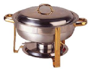 Rental store for CHAFING DISH, ROUND 4 QT. in Mycity ZZ