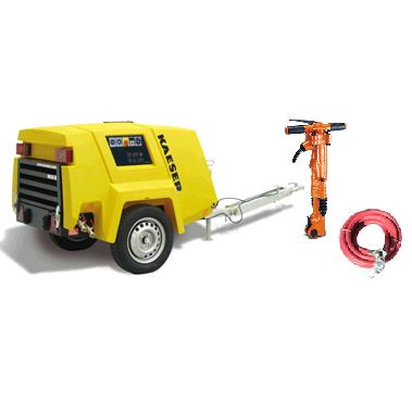 Rental store for HAMMER, JACK 60 LB AIR W  COMP in Mycity ZZ