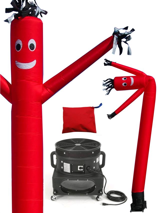 Rental store for AIR DANCER TUBE MAN - RED w  FAN in Mycity ZZ