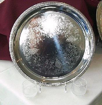 Rental store for TRAY, ROUND 20  SILVER in Mycity ZZ